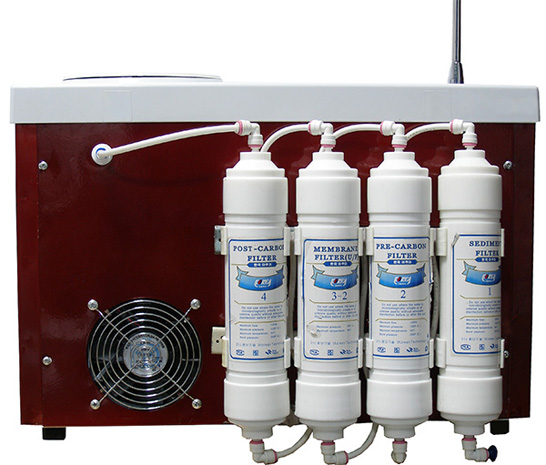 Ice Maker with Cold Hot water dispenser 3in1