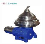 horizontal rubber waste oil disc centrifuge separator for oil milk disc stack