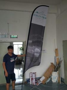 Quality Custom Outdoor Feather Flags Banner With Digital Sublimation Printing wholesale