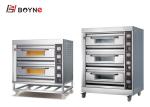Six Trays Industrial Baking Oven Heating By Infrared Rays