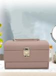 Custom Logo Lotus Root Pink Color Jewelry Cases For Women