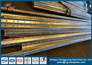Quality Customizable Hot Dip Galvanized Steel Pole For Electricity Distribution wholesale