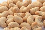 Sesame Coated Cashew Nut Snacks , Full Vitamins Roasted Cashews Unsalted