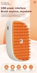 Pet Steam Cat Dog Massage Brush Suitable For All Coat Types And Lengths