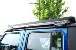 Black Electrophoresis and Powder Coating Roof Basket for 4 Door Jeep Wrangler JT