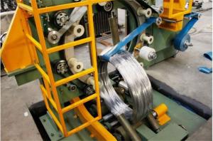 Quality Carbon Steel Wire Packing Machine​ HMI Operation Woven Tape 800mm wholesale