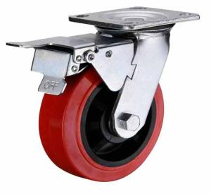 Quality Total Brake PU Caster (USA) wholesale