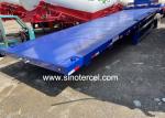 Transportation Flatbed Trailer Semi Truck 40ft Semi Trailer Flat Bed