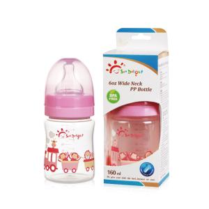 Quality 160ml PP Baby Feeding Bottle wholesale