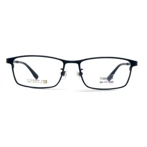 Quality TD062 Medium Size Titanium Frame with Contemporary Semi-rimless Eyeshape wholesale