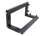 Modern Silver/Black/White Metal Dining Table Legs with Included Nuts and Screws