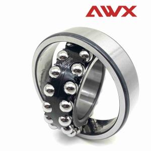 Quality 1215 Precision Steel Aligning Ball Bearings Double Row Smooth Operation wholesale