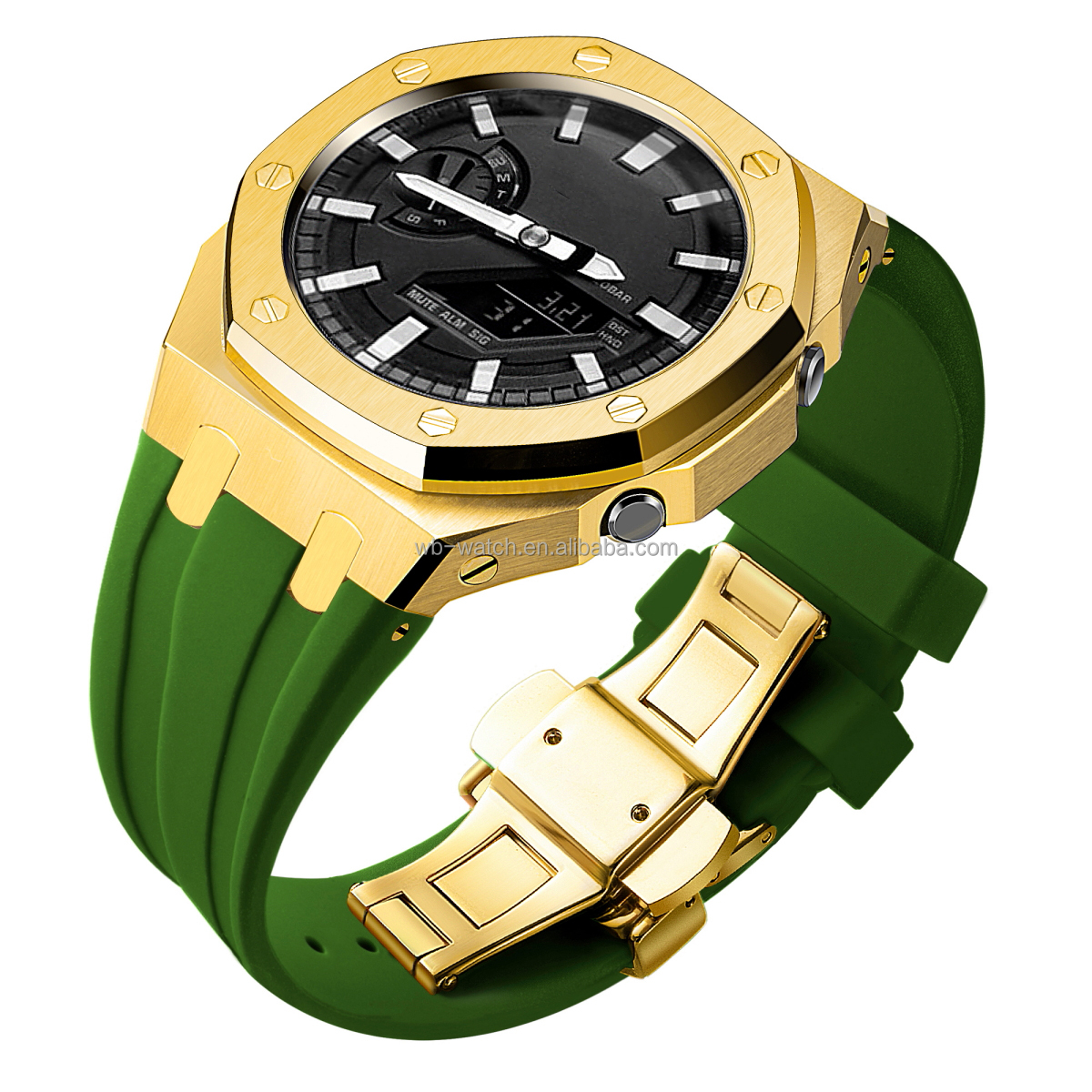 5Th Generation Stainless Steel Watch Case And Band For Casio Ga2100 Modification Kit