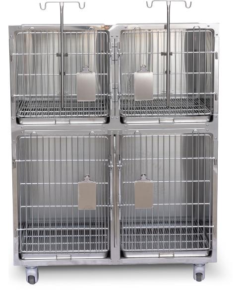 stainless steel cage veterinary cages stainless steel dog Five sets dog cat