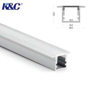 Quality Temper Aluminum Led Profile Extrusion Channel 6063 T5 Sandblasting wholesale