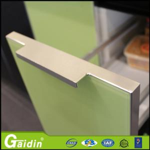 Quality office interior contemporary foggy siver aluminum furniture handle wholesale