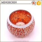 Tea Light Candle Holder Dome Shaped Porcelain 1 Color Pillar Holder