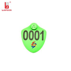 Quality 890Mhz Laipson New Good Quality UHF RFID Animal Ear Tag For Deer Swine Goat Tracking wholesale