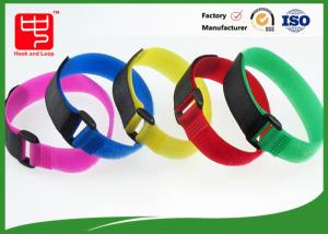 Quality 250mm * 20mm Adjustable Hook Loop Strap , Pure Nylon Luggage Straps wholesale