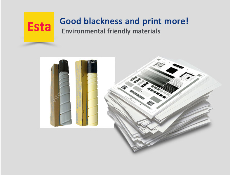 Cyan TN - 321 by Konica Minolta C224 CMYK Color Laser Toner Full Set