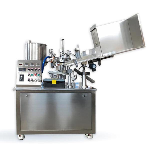 Plastic Tube Filling Sealing Machine For Cosmetic Medicine Shoe Polish