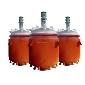 Quality 1000L PTFE Lined Electric Heating Jacket Reactor for Continuous Stirred Tank Reaction wholesale