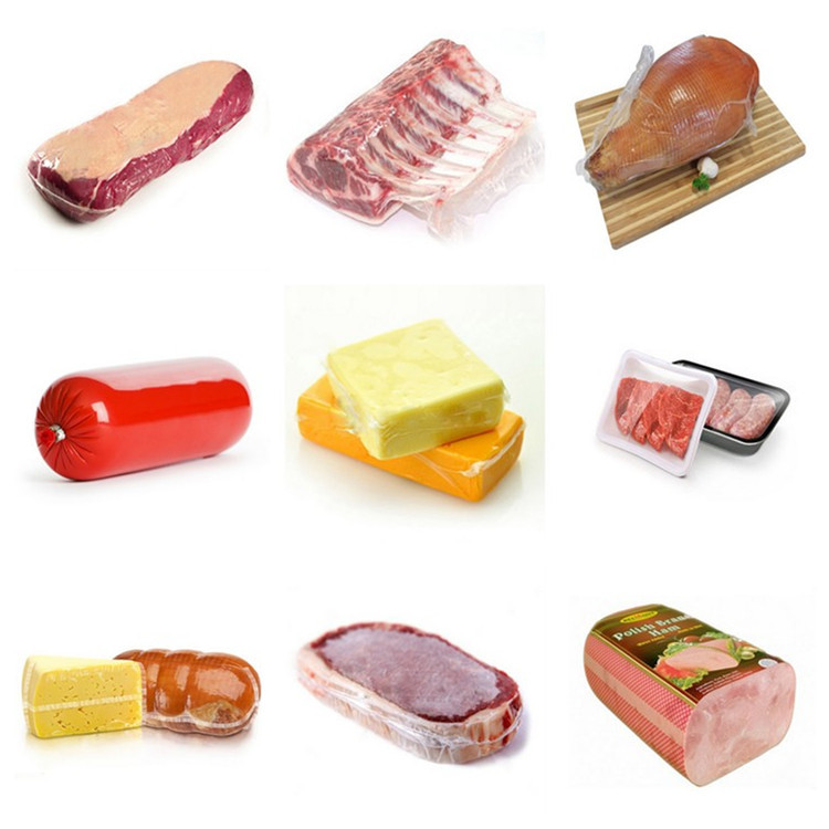 High Barrier Plastic Sausage Casing Roll Film For Ham Meat PVDC PA PE Food Packing Film For Sausage