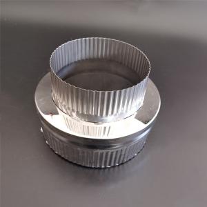 Quality Appliance Adaptor Stove Chimney Pipe From Stove Outlet To Twin Wall Flue System wholesale