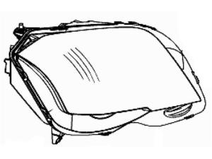Quality 2048208959 Headlight for MERCEDES-BENZ GLK-CLASS (X204) wholesale