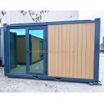 EU 20ft Modern Luxury Prefab House Outdoor Garden Wooden Houses with Steel