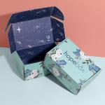 FSC Foldable 250gsm Corrugated Carton Box For Cookie