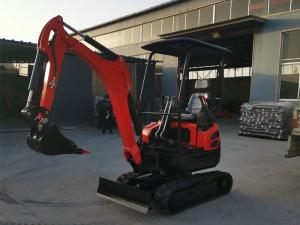 Quality One year warranty 1700kg mini digger excavator with Kubota EPA engine for America wholesale