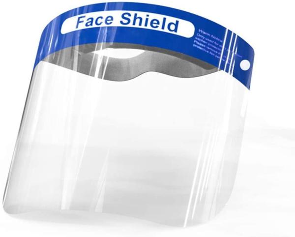 Adjustable Safety Visor Face Shield Increased Air Flow Quick Easy Wearing