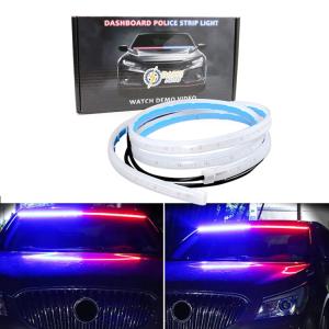 Quality Universal Two Color Waterproof Car Door Warning Led Light 12V 120cm wholesale