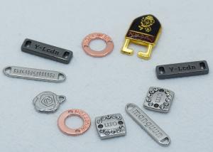 Quality Personalized OEKO Metal Zipper Puller Debossed For Luggage Handbag wholesale