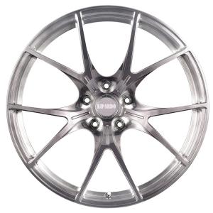 Quality Ten Spokes Brushed 2 Piece Forged Wheels For Luxury Cars wholesale