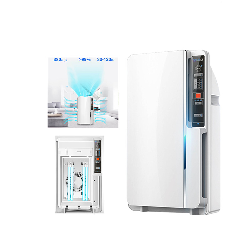 Air Flow 380 m3/h Rated Voltage 220V Rated Frequency 50-60HZ air filter machine