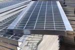 Galvanized Bar Grating Industrial Square Steel Walkway Grating