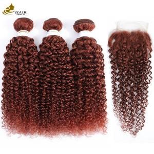 Quality 100% 99J Ombre Human Hair Extensions Raw Cambodian Bundles wholesale
