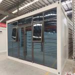 Alpine Villa Living Light Steel Prefabricated Sunrooms with Detachable Container