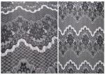 Eyelash Nylon Lace Fabric for ladies garment