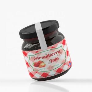 Quality Personalized Food Stickers Roll Sauce Labels Customized Die Cutting Square Paper wholesale