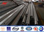 12m Q345 3mm Steel Power Pole Hot Dip Galvanized