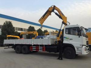 Quality 10 ton truck mounted crane telescopic boom crane for sale wholesale