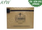 Eco - Friendly Recycle Child Resistant Pouch , Kraft Paper Child Proof Packaging