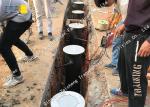 Outdoor Pneumatic Bollards Polished Stainless Steel Road Safety Equipment