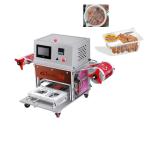 200 Degrees Tabletop Automatic Tray Sealing Machine For Food Supplier