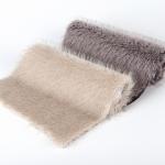 70-80mm Pile Length Acrylic Hair Tippy Dyeing Synthetic Fur Fabric for Winter