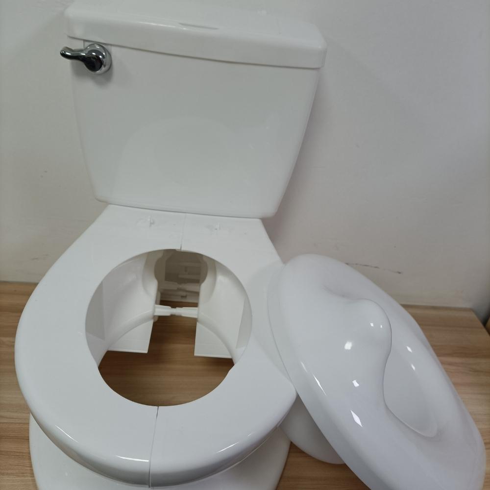 Blue Plastic Baby Training Potty EN71 Test Approved Pure Color Toliet Trainer for Childrens Potty Seat.