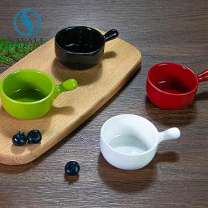 Quality Red Black Ceramic Taste Dish Tableware Accessories Dishwasher Safe wholesale